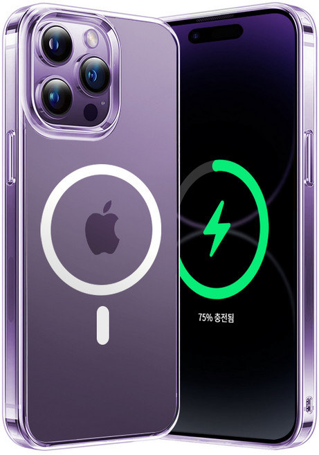 니하 맥세이프 호환 크리스탈 하드 케이스