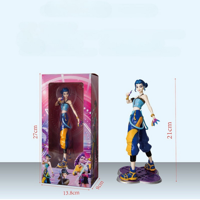 KPOP 케데헌 헌트릭스 루미 조이 2Ver 피규어 미소녀 애니메이션 키덜트 굿즈, 조이 (박스), 1개