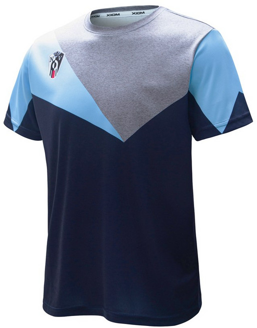 엑시옴(XIOM) 공식 본사 직영 볼트(BOLT) 2컬러 기능성 탁구 유니폼 반팔 상의 경기용 탁구복