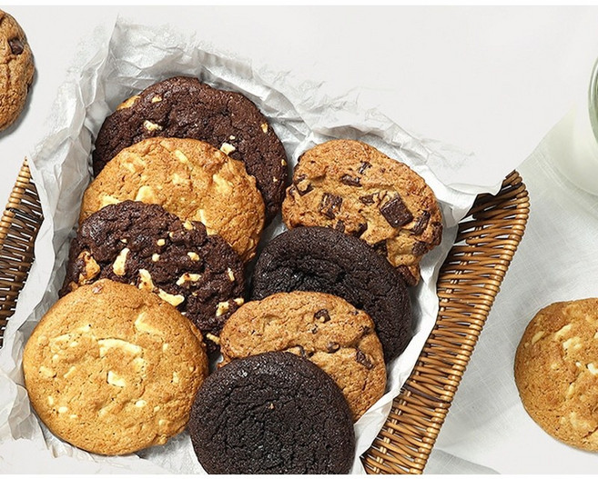 오티스 코코아 화이트 청크 앤드 초콜렛 쿠키 도우 50g X 40개 냉동생지 홈베이킹 에어프라이어 쿠키 [당일발송]