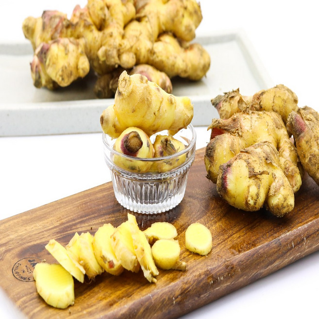 국산 햇 깐생강 슬라이스 신선 포장, 깐생강(90%박피) 2kg