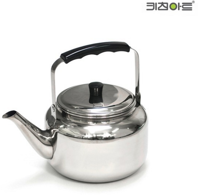 키친아트 1리터 작은 국산 미니 캠핑 스텐 막걸리 주전자 아기보리차, 단품, 1개