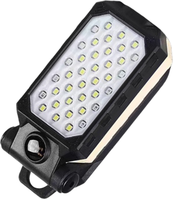 LED強光COB磁吸工作燈 緊急照明 戶外照明 汽修手電筒 停電行動燈, 1個