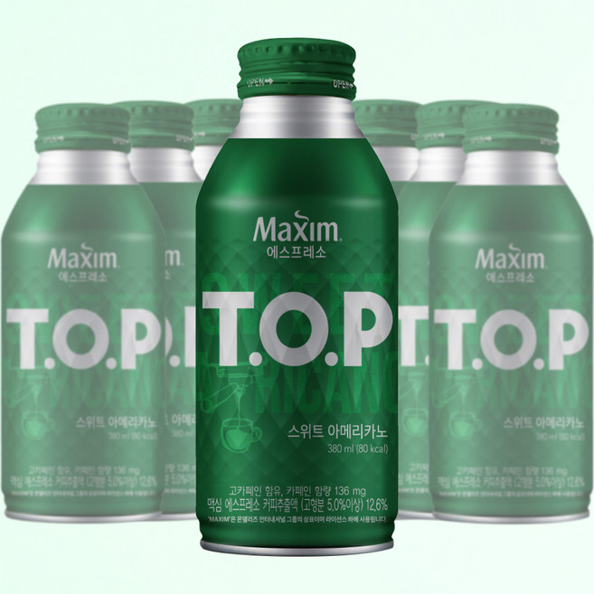 티오피 스위트아메리카노, 380ml, 6개