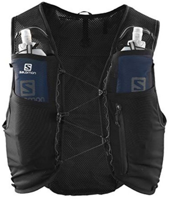 살로몬 ADV 고급 하이드라 베스트 8 세트 물병2개 세트구성 조끼 하이드레이션 등산가방