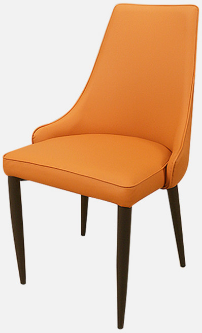 光悅制作 CM-280 Clara 餐椅 | 時尚高背餐椅 | 會議椅, 橘色, 1箱