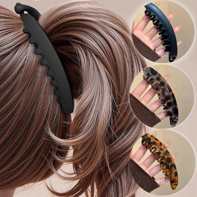 스카이미너리즈 집게핀 헤어 바나나핀 13cm 3종 세트