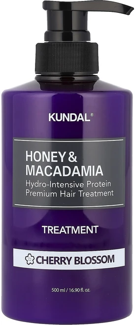 몸관리하세요 겨울입니다 Kundal 꿀 & 마카다미아 트리트먼트 체리 블라섬 500ml(16.9fl oz) 특별관리진행, Kundal꿀마카다미아트리트먼트체리블라섬500ml169 - 쿠팡