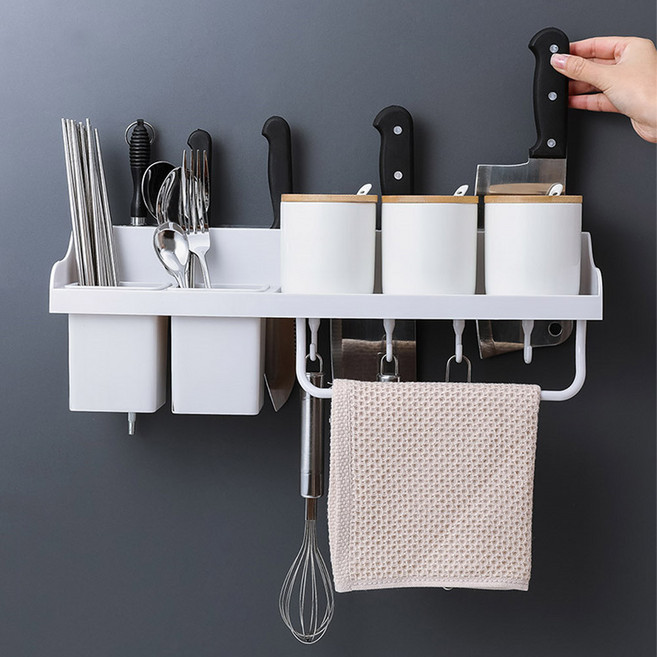 모나코올리브 무타공 올인원 주방 정리 선반 와이드원, 주방선반 와이드원542492 39