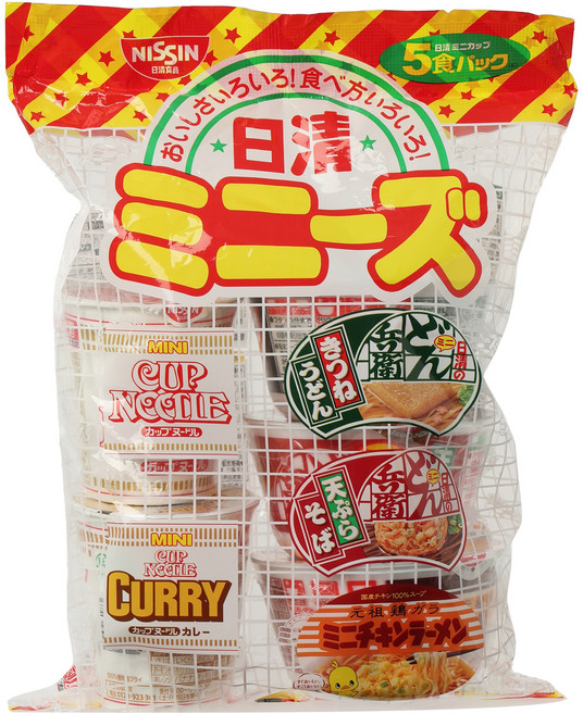 NISSIN 日清 迷你杯, 5入