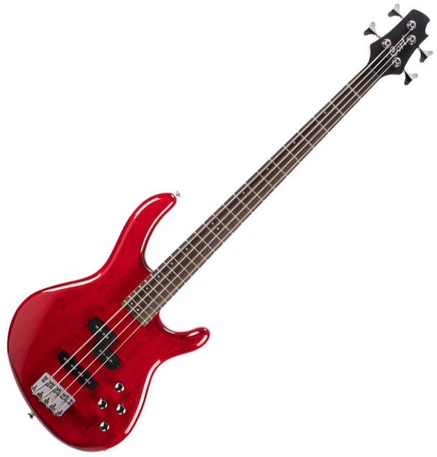CORT 콜트 베이스기타 Action Bass Plus, Trans Red, 1개
