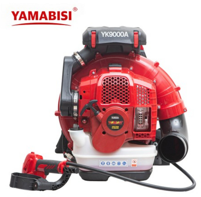 야마비시 자동 시동 엔진 송풍기 YK9000A 배부식 초강력 엔진 브로워 90cc