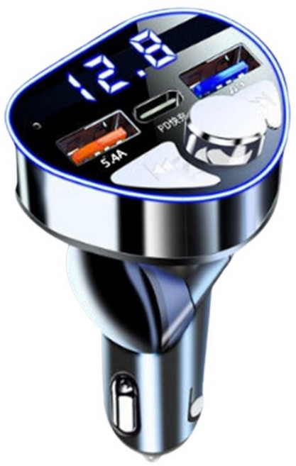 오와열컴퍼니 차량용 하트 3구 무선카팩 블루투스, 회전형 하트 3구 블루투스 플레이어