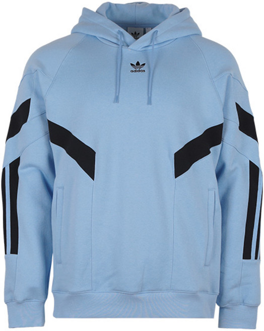 아디다스 남성 컷라인 레키브 기모 후드 티셔츠 HR8571