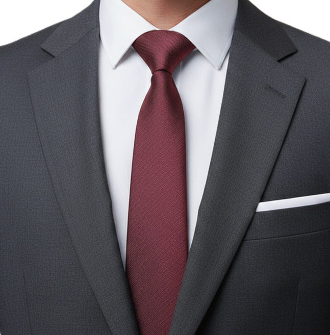 고급 남자 남성 결혼식 면접 정장 자동 지퍼 넥타이