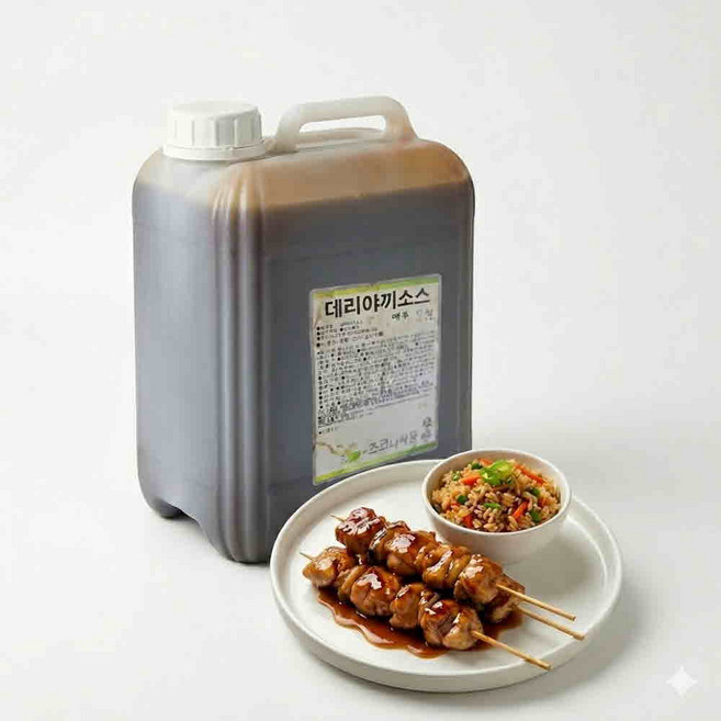 뫼루니 데리야끼소스 10kg 치킨양념 데리야끼치킨소스 업소용소스, 1개