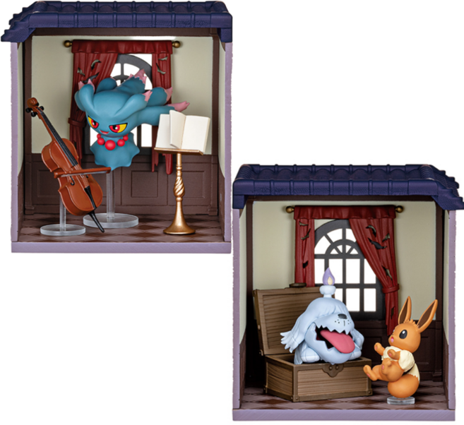 포켓몬스터 피규어 신비한저택2 이브이 망망이 무우마, 1개