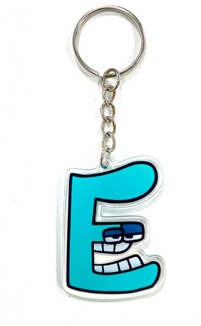 로앤제이 로블록스 알파벳 로어 Alphabet Lore 아크릴 키링, 1개, 5.E키링