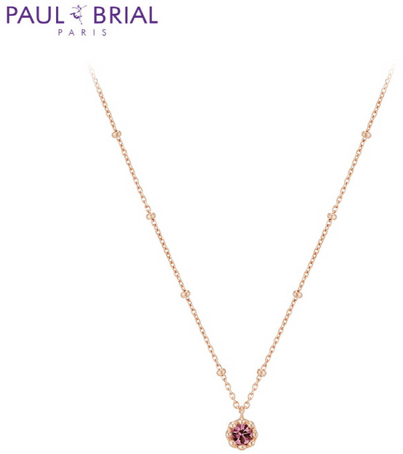 폴브리알 [SILVER] PGSN006S 탄생석 목걸이 (6월 알렉산드라이트)