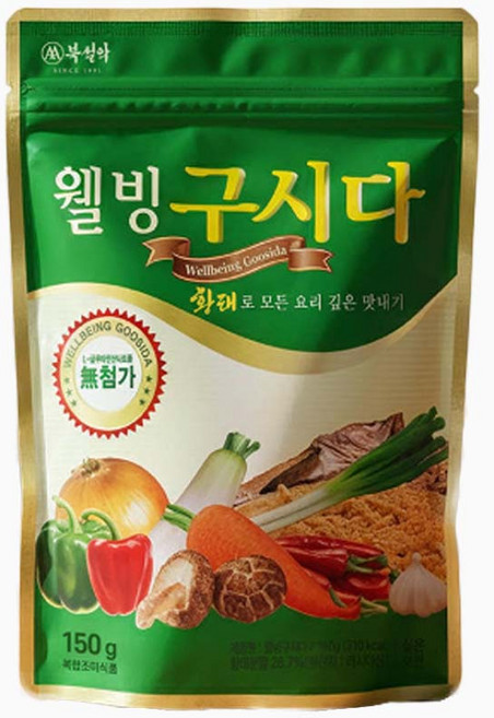 북설악 만능 분말육수 황태 웰빙구시다, 150g, 1개