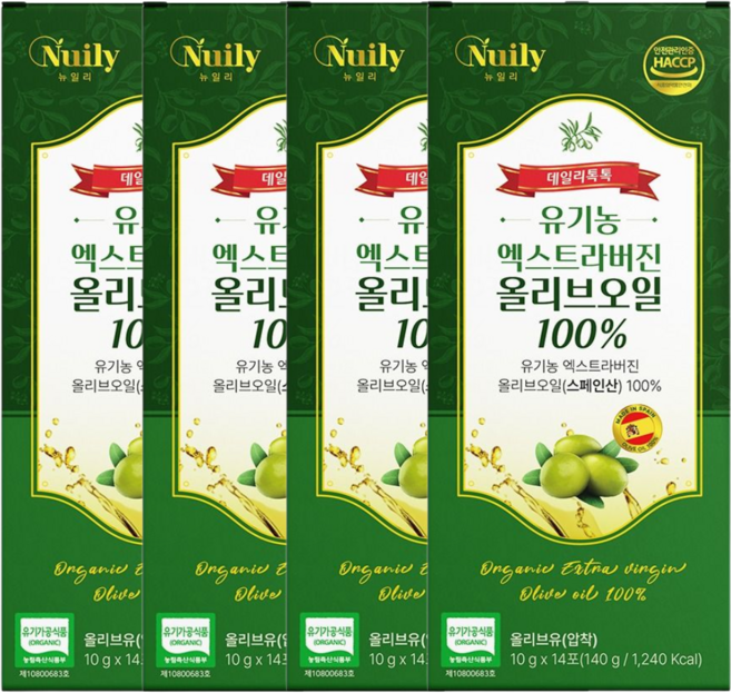 엑스트라버진 올리브오일 스틱 유기농 냉압착 올리브유 스페인, 56개, 10g