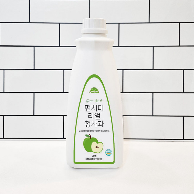 펀치미 청사과 베이스 대용량, 1개, 2kg