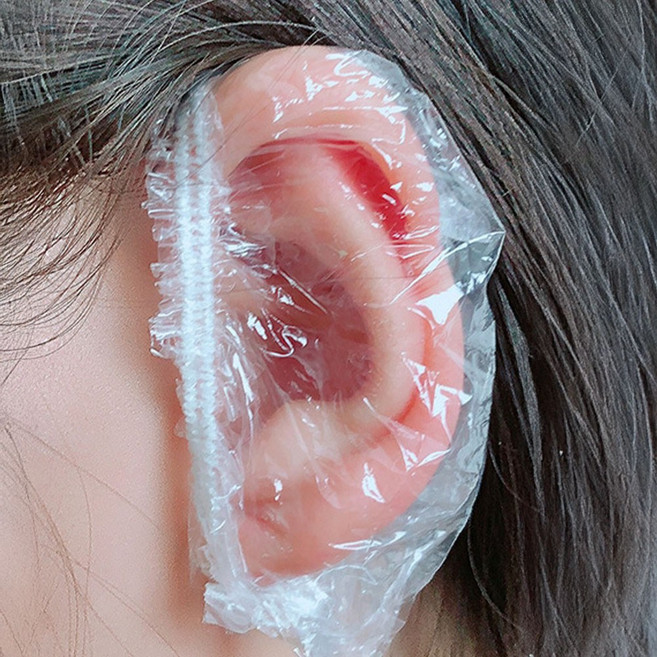 미용실 귀커버 헤어염색 샴푸 보호캡 70개입, 1개