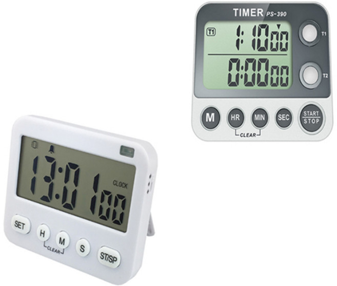 (다기능)스마트 스톱워치 타이머/듀얼 스크린, 스마트스톱워치(단일화면), 백색(#211), 1개