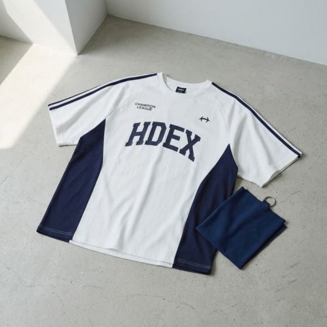 2위 - HDEX 에이치덱스 사이드 컬러 블럭 숏 슬리브 White H251MLOTS100WH