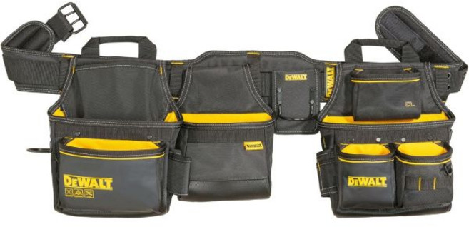 DEWALT 툴벨트 공구 벨트 멜빵 25개 포켓 DWST540602, One Size, Tool Rig, 1개