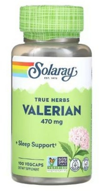 솔라레이 발레리안 470mg 캡슐, 1개, 100정
