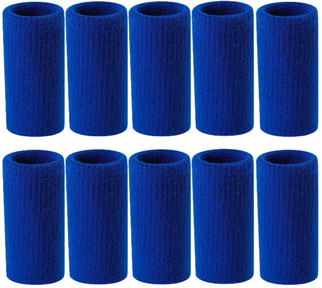 아띠꼴로 스포츠 손가락 마디 보호대 마디 밴드 10개1세트, 블루, 1세트