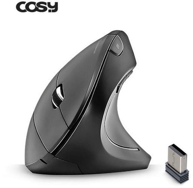 코시 자이드 저소음 버티컬 무선마우스 M2046WL/손목보호 마우스