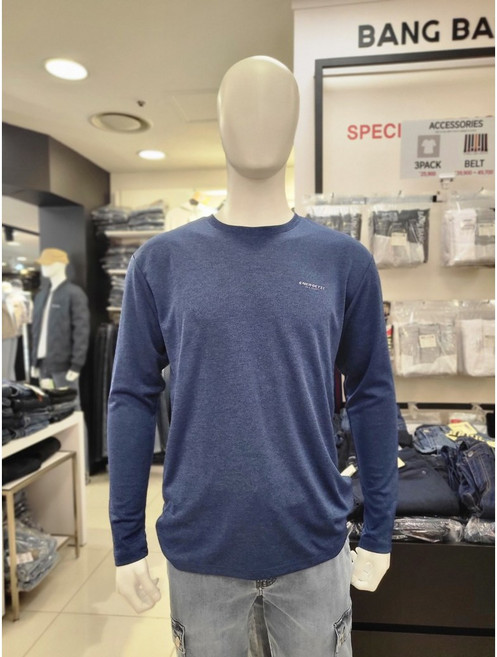 뱅뱅 봄 여름 초특가 남성 스판 좋은 라운드 긴팔 티셔츠 NTJT10