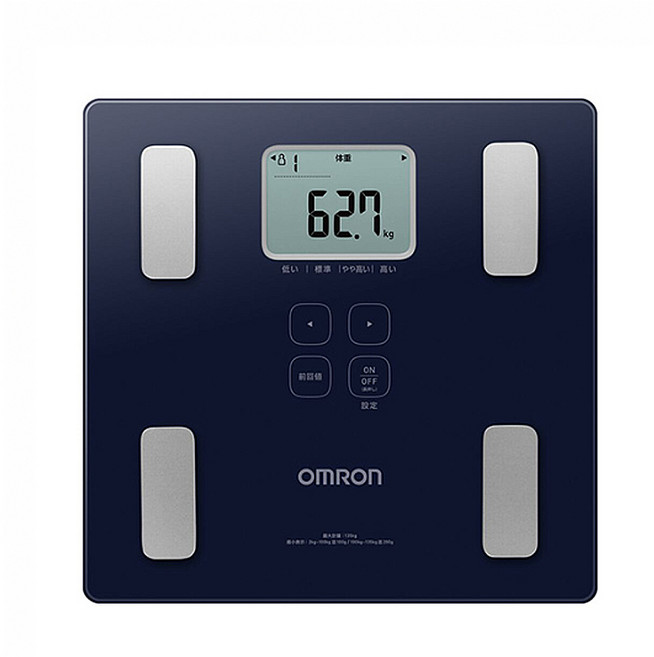 OMRON 歐姆龍 體重體脂肪計 HBF-236, 1個, 深藍
