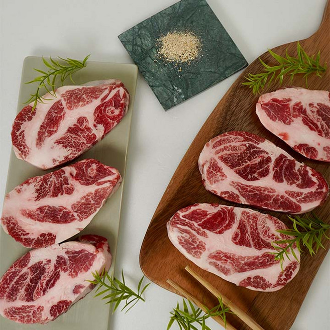 천유작 직수입 이베리코 목살 600g, 1개