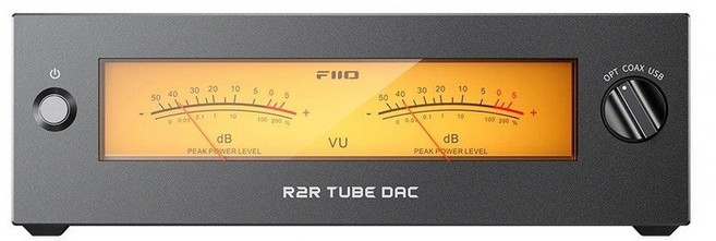 FiiO WARMER R2R DAC 진공관 사운드카드 JJ E88CC Tube, 포함, Black