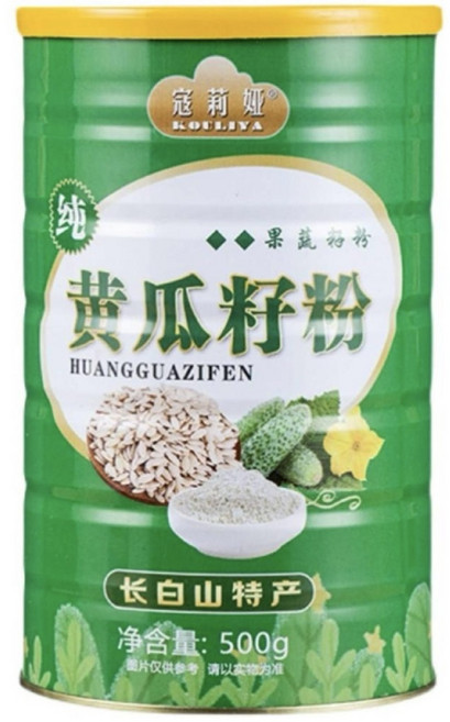 Kamboo 오이씨가루 500g 2통 장백산 오이씨 분말, 2개