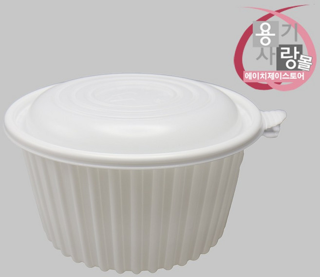 찜 감자탕 포장용기 세트 50개 270파이 왕대 6500ml, 1개