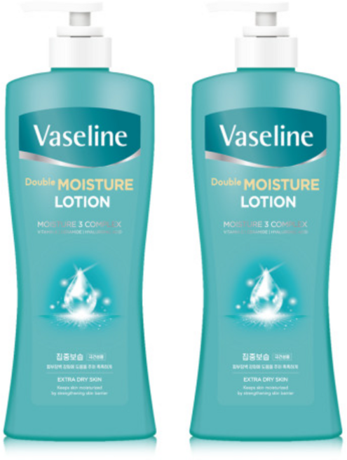 애경바세린 더블 모이스처 바디로션, 450ml, 20개