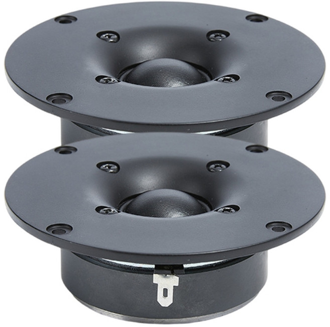 4인치 8옴 최대 60W 104mm 히피 실크 천 돔 트위터 사운드 경험 향상을 위한 소프트 돔 라미네이트 포함
