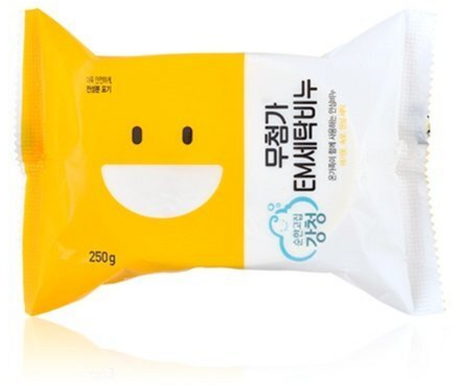 강청 EM 알맹 세탁 비누 250g 이강산닷컴, 10개
