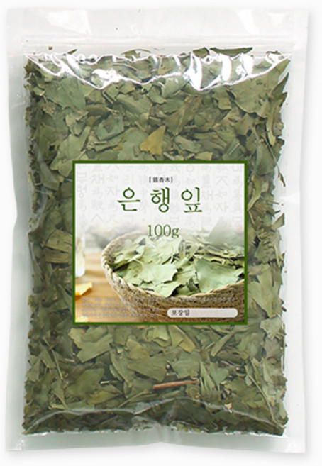 국산 은행잎, 1개, 100g