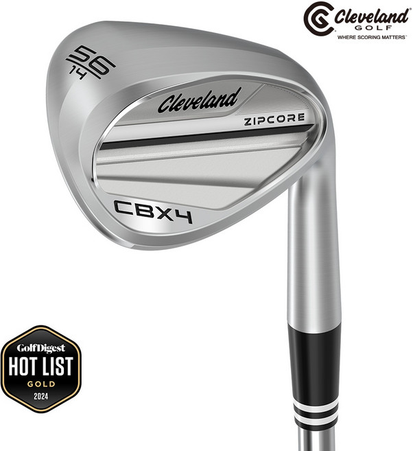 클리브랜드 24 CBX4 집코어 여성 웨지, L, 52도