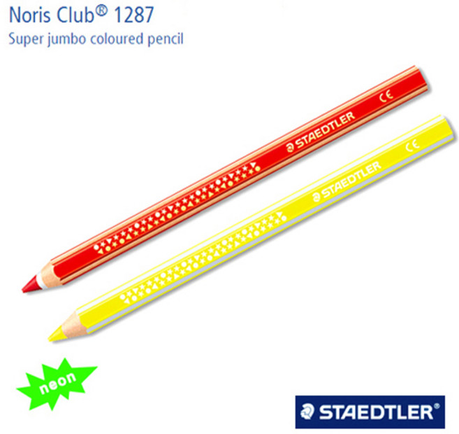 스테들러 1287 슈퍼점보 색연필 (코끼리 색연필), 1287-43