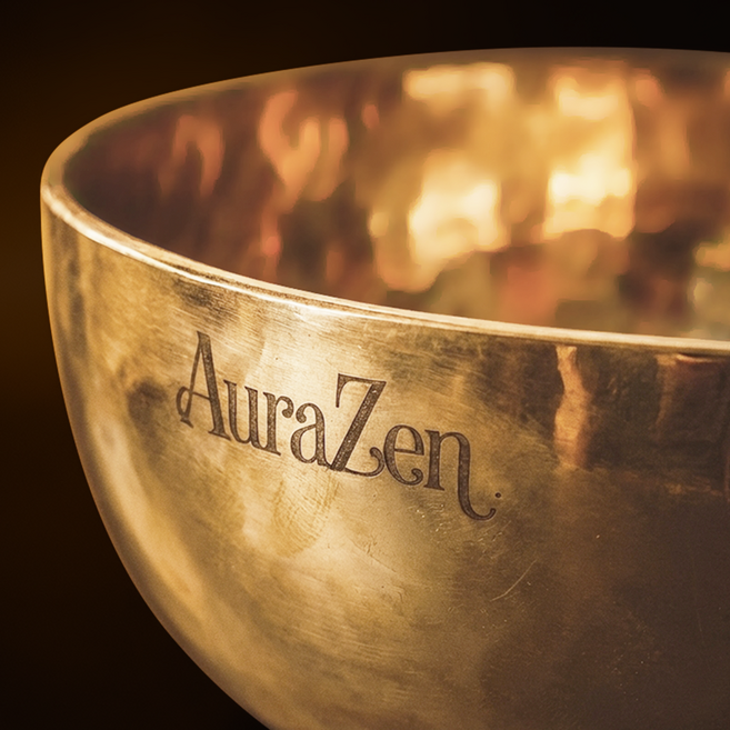 [아우라젠] 네팔 핸드메이드 대형 명상 싱잉볼 30cm 빅사이즈 네팔종 명상종, 1개, 골드