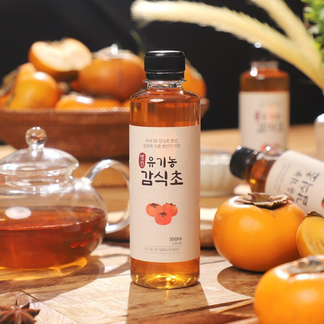 [금계식품] 명인 유기농 감식초 300ml 3병, 3개