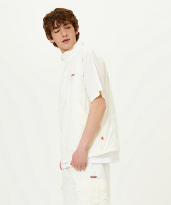 코닥 KODAK 브리즈팝 스탠넥 아노락 IVORY