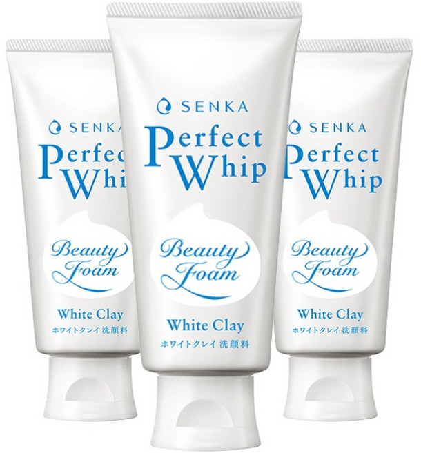 센카 퍼펙트 휩 화이트 클레이, 3개, 120g