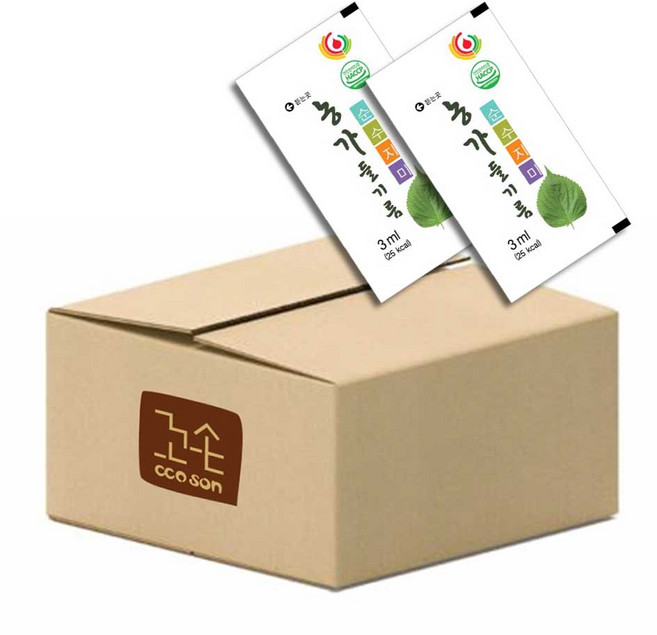 꼬손 일회용 들기름 3ml 2 000개 1박스, 2000개